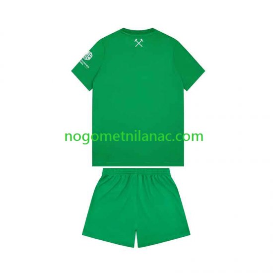 Golmanski Dres - Dres West Ham United Domaći 2026-2027 Kratkih Rukava - Dječji