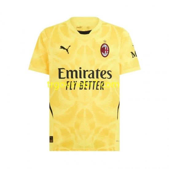 Golmanski Dres - Dres AC Milan Gostujući 2024-2025 Kratkih Rukava - Muški