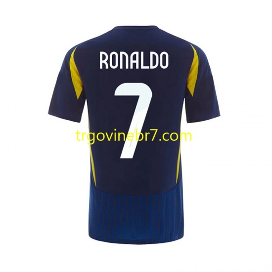 Dres Al Nassr Cristiano Ronaldo 7 Gostujući 2024-2025 Kratkih Rukava - Muški