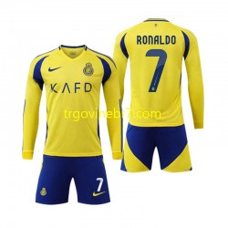 Dres Al Nassr Cristiano Ronaldo 7 Domaći 2024-2025 Dugim Rukavima - Dječji