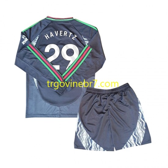 Dres Arsenal Havertz 29 Gostujući 2024-2025 Dugim Rukavima - Dječji