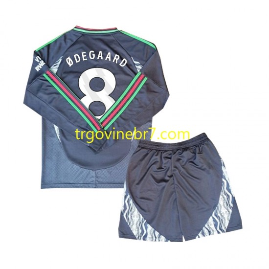 Dres Arsenal Odegaard 8 Gostujući 2024-2025 Dugim Rukavima - Dječji