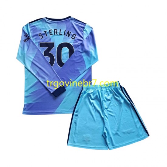 Dres Arsenal Sterling 30 Treći 2024-2025 Dugim Rukavima - Dječji
