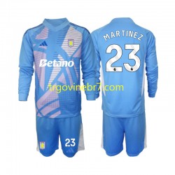 Golmanski Dres - Dres Aston Villa Emiliano Martinez 23 Treći 2024-2025 Dugim Rukavima - Dječji Golmanski Dres - Dres Aston Villa Emiliano Martinez 23 Treći 2024-2025 Dugim Rukavima - Dječji