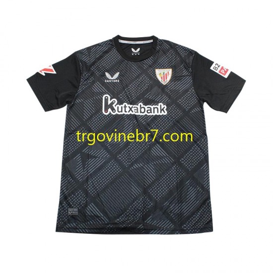 Golmanski Dres - Dres Athletic Bilbao Domaći 2024-2025 Kratkih Rukava - Muški