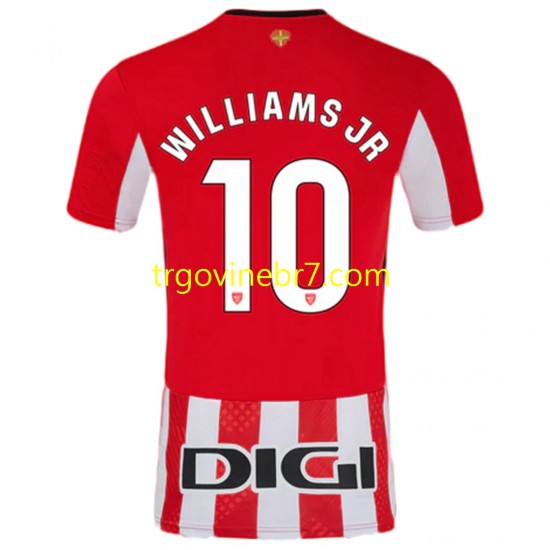 Dres Athletic Bilbao Williams JR 10 Domaći 2024-2025 Kratkih Rukava - Muški