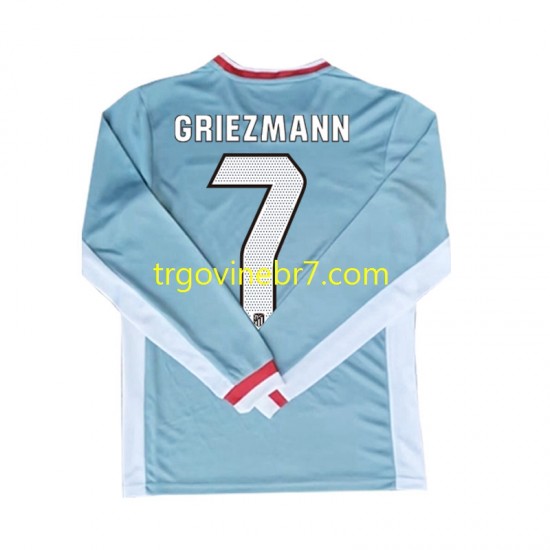 Dres Atlético Madrid Antoine Griezmann 7 Gostujući 2024-2025 Dugim Rukavima - Muški