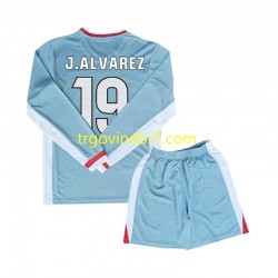 Dres Atlético Madrid Julian Alvarez 19 Gostujući 2024-2025 Dugim Rukavima - Dječji