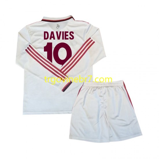 Dres FC Bayern München Davies 19 Treći 2024-2025 Dugim Rukavima - Dječji