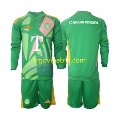 Golmanski Dres - Dres FC Bayern München Četvrti 2024-2025 Dugim Rukavima - Dječji