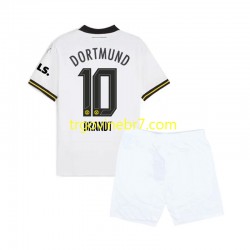 Dres Borussia Dortmund Julian Brandt 10 Treći 2024-2025 Kratkih Rukava - Dječji