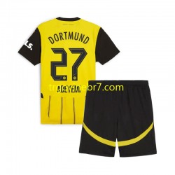 Dres Borussia Dortmund Karim Adeyemi 27 Domaći 2024-2025 Kratkih Rukava - Dječji
