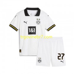 Dres Borussia Dortmund Karim Adeyemi 27 Treći 2024-2025 Kratkih Rukava - Dječji