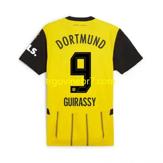 Dres Borussia Dortmund Serhou Guirassy 9 Domaći 2024-2025 Kratkih Rukava - Muški