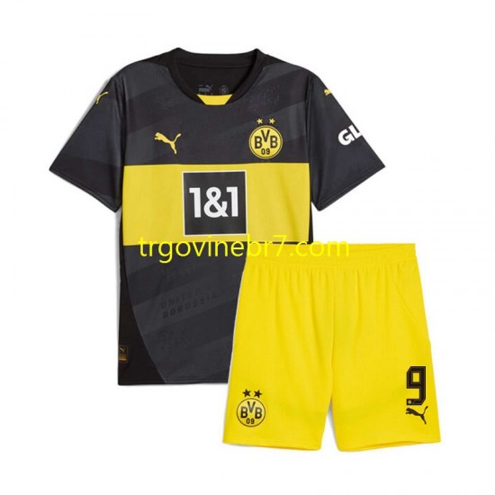 Dres Borussia Dortmund Serhou Guirassy 9 Gostujući 2024-2025 Kratkih Rukava - Dječji