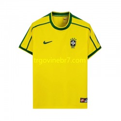 Dres Brazil Retro Domaći 1998 Kratkih Rukava - Muški Dres Brazil Retro Domaći 1998 Kratkih Rukava - Muški