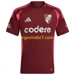Dres CA River Plate Gostujući 2024-2025 Kratkih Rukava - Muški