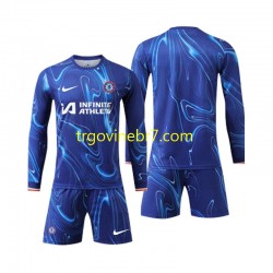 Dres Chelsea Domaći 2024-2025 Dugim Rukavima - Dječji Dres Chelsea Domaći 2024-2025 Dugim Rukavima - Dječji