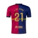Dres FC Barcelona F. DE JONG 21 Domaći 2024-2025 Kratkih Rukava - Muški