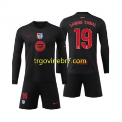 Dres FC Barcelona Lamine Yamal 19 Gostujući 2024-2025 Dugim Rukavima - Dječji