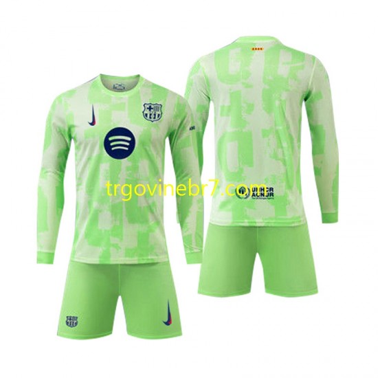Dres FC Barcelona Treći 2024-2025 Dugim Rukavima