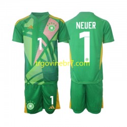 Golmanski Dres - Dres Njemačka Manuel Neuer 1 Treći 2024-2025 Kratkih Rukava - Dječji Golmanski Dres - Dres Njemačka Manuel Neuer 1 Treći 2024-2025 Kratkih Rukava - Dječji