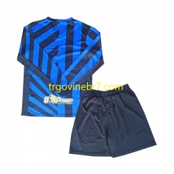 Dres Inter Milan Domaći 2024-2025 Dugim Rukavima - Dječji