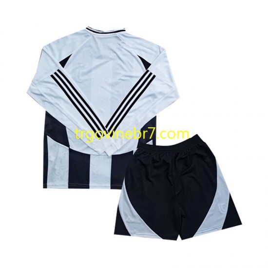 Dres Juventus Domaći 2024-2025 Dugim Rukavima - Dječji