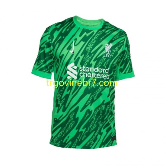 Golmanski Dres - Dres Liverpool Gostujući 2024-2025 Kratkih Rukava - Muški