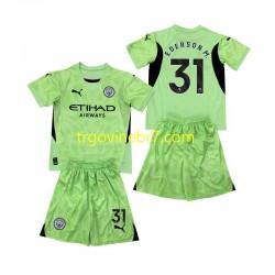 Golmanski Dres - Dres Manchester City Ederson Moraes 31 2 Četvrti 2024-2025 Kratkih Rukava - Dječji Golmanski Dres - Dres Manchester City Ederson Moraes 31 2 Četvrti 2024-2025 Kratkih Rukava - Dječji