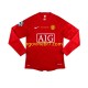 Dres Manchester United Cristiano Ronaldo 7 Champion League 2007 Retro Domaći Dugim Rukavima - Muški