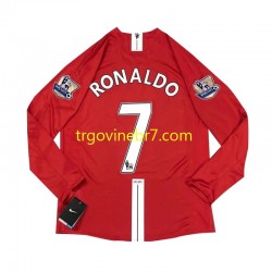 Dres Manchester United Cristiano Ronaldo 7 2007 Retro Domaći Dugim Rukavima - Muški