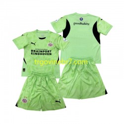 Golmanski Dres - Dres PSV Eindhoven Gostujući 2024-2025 Kratkih Rukava - Dječji