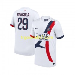 Dres Paris Saint-Germain Bradley Barcola 29 Gostujući 2024-2025 Kratkih Rukava - Muški