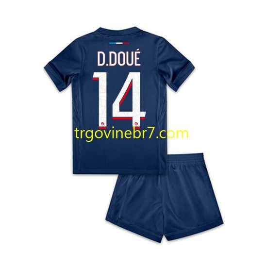 Dres Paris Saint-Germain Desire Doue 14 Domaći 2024-2025 Kratkih Rukava - Dječji