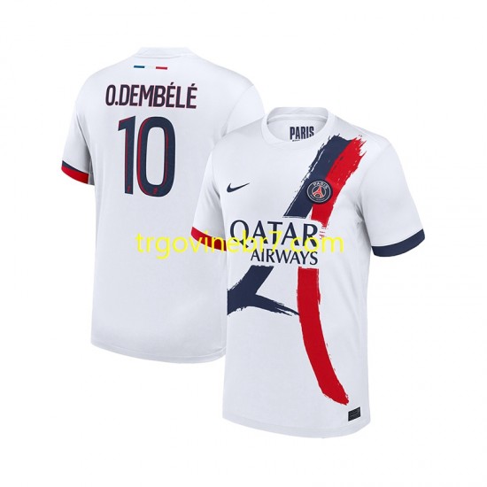 Dres Paris Saint-Germain Ousmane Dembele 10 Gostujući 2024-2025 Kratkih Rukava - Muški