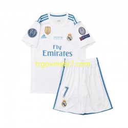 Dres Real Madrid Cristiano Ronaldo 7 2017 Retro Domaći Kratkih Rukava - Dječji