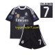 Dres Real Madrid Cristiano Ronaldo 7 2014 Retro Treći Kratkih Rukava - Dječji
