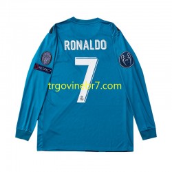 Dres Real Madrid Cristiano Ronaldo 7 2017 Retro Treći Dugim Rukavima - Muški Dres Real Madrid Cristiano Ronaldo 7 2017 Retro Treći Dugim Rukavima - Muški