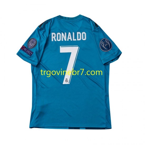Dres Real Madrid Cristiano Ronaldo 7 2017 Retro Treći Kratkih Rukava - Muški