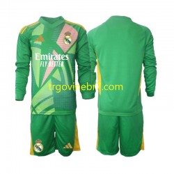 Golmanski Dres - Dres Real Madrid Treći 2024-2025 Dugim Rukavima - Dječji