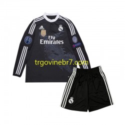 Dres Real Madrid 2014 Retro Treći Dugim Rukavima - Dječji Dres Real Madrid 2014 Retro Treći Dugim Rukavima - Dječji