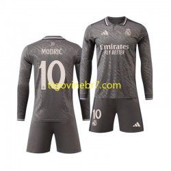 Dres Real Madrid Modrić Luka 10 Treći 2024-2025 Dugim Rukavima - Dječji