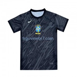 Golmanski Dres - Dres Brazil Gostujući 2024 Kratkih Rukava - Muški