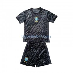 Golmanski Dres - Dres Brazil Gostujući 2024 Kratkih Rukava - Dječji Golmanski Dres - Dres Brazil Gostujući 2024 Kratkih Rukava - Dječji