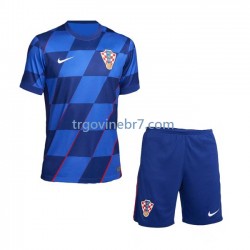 Dres Hrvatska Gostujući Euro 2024 Kratkih Rukava - Dječji Dres Hrvatska Gostujući Euro 2024 Kratkih Rukava - Dječji