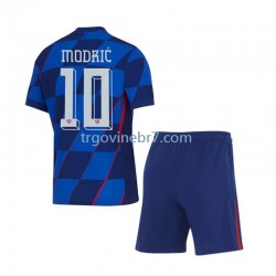 Dres Hrvatska Modrić 10 Gostujući Euro 2024 Kratkih Rukava - Dječji