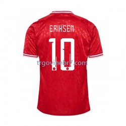Dres Danska Eriksen 10 Domaći Euro 2024 Kratkih Rukava - Muški