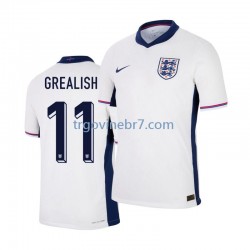 Dres Engleska Jack Grealish 11 Domaći Euro 2024 Kratkih Rukava - Muški Dres Engleska Jack Grealish 11 Domaći Euro 2024 Kratkih Rukava - Muški