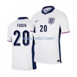 Dres Engleska Phil Foden 20 Domaći Euro 2024 Kratkih Rukava - Muški Dres Engleska Phil Foden 20 Domaći Euro 2024 Kratkih Rukava - Muški